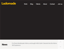 Tablet Screenshot of ludomade.com